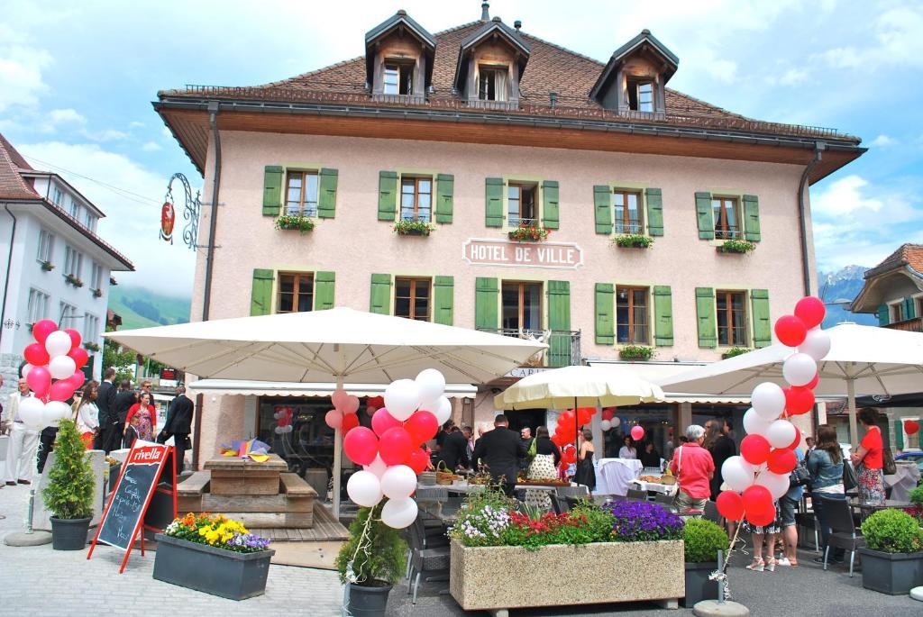 Hotel De Ville ชาโต-เด ภายนอก รูปภาพ